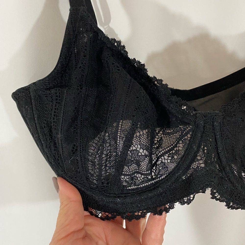 HSIA Black Lace Bra - Picture 2 of 9